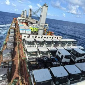 La grande Cargaison CAC en mer